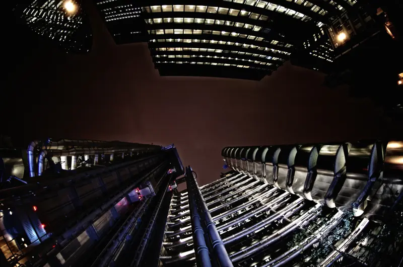 City skyline looking up | 2008 | London, UK