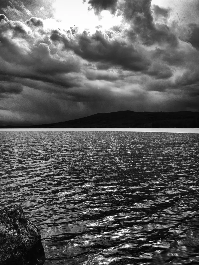 Stormy seascape with dramatic clouds | 2012
